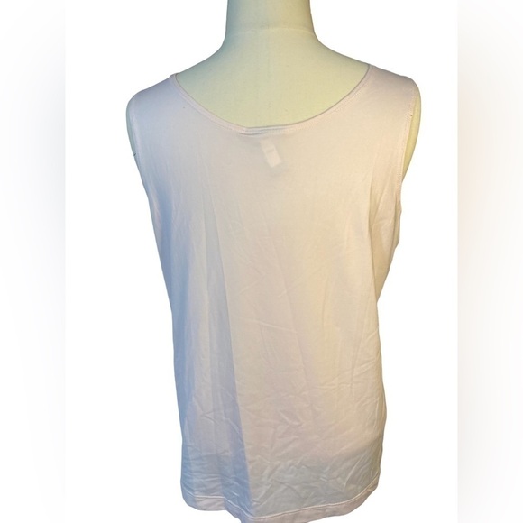 CHICO’S size 2 pale punk tank top - Picture 5 of 5
